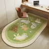 Alfombra en forma de cruz para recibidor, alfombrilla antideslizante para silla de ordenador, alfombrilla para guardarropa y tocador, alfombrilla redonda para dormitorio y estudio en casa