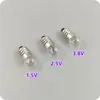 Soquete de lâmpada de rosca para experimentos de física pequena lâmpada suporte de lâmpada E10 pequena lâmpada elétrica 1.5 2.5 3.8V lâmpada