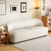 Sofá estrecho para espacios pequeños, adecuado para apartamentos de alquiler, balcones de hotel, áreas de recepción y descanso en casa, salones de belleza y tiendas de ropa para mujer, sofá de dos plazas
