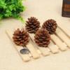 1-15cm Piñas Decoraciones Navideñas Adornos Colgantes Flores Secas Piñas Materiales Hechos a Mano para Bricolaje Decoraciones Navideñas