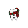 Broche de Dibujos Animados Navideños Árbol de Navidad Lindo Hombre de Jengibre Sombrero de Navidad Atmósfera Festiva Punto de Goteo de Aceite Insignia de Aleación con Taladro