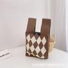Bolso de Mano Bolso Tejido Bolso de Mujer Bolso de Mano Bolso Cubo Bolso Tote Versátil Bolso Tejido Bolso de Mujer Ligero