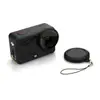Cubierta de Lente Dji Action 6 Cámara Deportiva Anti-Caída y a Prueba de Polvo Correa Action 6 Funda de Goma Blanda TPU Accesorios