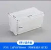 Caja para Chips de Silicio de Oblea 2 a 12 pulgadas Caja Jingzhou Caja LED Flor Transparente Azul Caja de Transporte Cobette Destello Puntual