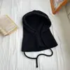 Balak Corea del Sur Gorro Rafa para Mujer Invierno Cálido Gorro Bufanda Una Pieza Protección para los Oídos de Pareja Gorro Tejido de Lana