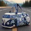 2026 Nova Bolsa de Viagem Casual Fashion Estampada Transfronteiriça para Curta Distância Bolsa Multifuncional Esportiva para Fitness