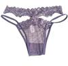Calientes puro * sexy malla transpirable encaje hueco algodón entrepierna cintura media bragas mujer transparentes puro deseo