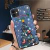 Adequado para Capa de Celular Luz de Árvore de Natal para Iphone17