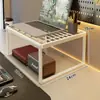 Soporte para monitor de computadora, soporte de enfriamiento para laptop, base para pantalla de escritorio, organizador de escritorio