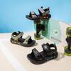 Sandalias 2025 Versión Coreana Nuevo Verano Niños Medianos y Grandes Estudiantes Guapos de Punta Abierta Niños Suela Blanda Zapatos de Playa para Niños