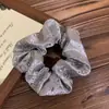 Scrunchie de Strass de Alta Qualidade Elástico para Cabelo Rabo de Cavalo Corda para Cabelo Coque Faixa de Cabelo Acessório Elástico para Cabelo