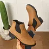 Otoño 2026 Nueva Llegada Comercio Exterior Tallas Grandes Mujer Casual Cómodo Estilo Europeo Moderno Sencillo Ropa Exterior Botas Talla Única