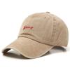Invierno Harajuku Ins Top Suave Yours Gorra de Béisbol K-Style Trendy Letra Bordado Lavado Retro Gorra de Béisbol