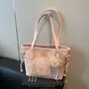 2026 Nuevo Estilo Bolso de Mano Grande de Moda para Mujer Bolso Tote de Hombro para Estudiantes Universitarios y para Ir a Clase