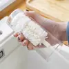 Cepillo para Tazas de Mango Largo para Uso Doméstico, Herramienta Mágica para Limpiar Tazas, Elimina Manchas de Té, Cepillo Limpiador sin Rincones Muertos, Cepillo de Esponja, Cepillo para Botellas
