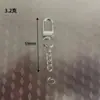Fecho Giratório de Porta em Liga de Zinco Fecho em Forma de U Fecho Lagosta Acessório para Joias Artesanais DIY Materiais Fecho de Conexão Chaveiro