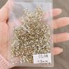 Pedras Strass Pontiagudas Brancas para Nail Art, Pedras Strass Pequenas Transparentes para Preencher Espaços, Pedras Strass Pontiagudas Redondas para Decoração de Unhas