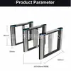 Sistema de control de acceso inteligente para comunidad cerrada de lujo puerta de acceso rápido barrera peatonal puerta de acceso control de acceso por reconocimiento facial puerta de control de acceso