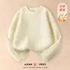 Camiseta Básica de Veludo Infantil Roupas de Outono para Meninos Grandes Blusa Quente para Meninas Roupa Íntima Grossa Estilo Western para Meninos Outono e Inverno