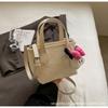 Moda Terciopelo Portátil Bolso Cubo Mujer 2024 Nuevo Popular Cruzado Pequeño Bolso Popular en Internet Súper Popular para Viajar Bolso de Hombro