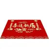 Tapete de Entrada de Lama Diatomácea Festivo Vermelho Tapete para Porta de Entrada Tapete para Hall de Casa Nova Tapete Absorvente de Água Resistente à Sujeira Antiderrapante