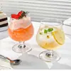 Copa de Brandy de Tallo Corto, Vaso Grueso de Vidrio, Vaso para Batidos y Jugos, Copa para Cata de Aromas, Copa de Vino Tinto, Vaso de Cerveza Estilo Europeo