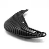 Adecuado para Kawasaki Kawasaki Zx6R 2009-12 Placa de Recorte para Luz Trasera de Asiento Trasero Carenado con Patrón de Fibra de Carbono