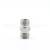 Conector de tubo reto tipo luva de cartão de aço inoxidável GB3737.1 Conector hidráulico de alta pressão tipo luva de cartão de Aço Inoxidável 316L
