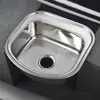Exportación Directa de Fábrica Rusia fregadero de cocina de acero inoxidable 201 precio de suministro grande