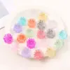 Pinza Transparente Pequeña Fresca y Colorida para el Cabello para Mujer, Accesorio de Cabello de Princesa, Pinza para Flequillo Lateral y Cabello Suelto
