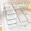 Caja de almacenamiento de escritorio para pulseras de joyería de cristal, organizador de accesorios para pulseras transparente a prueba de polvo, soporte de exhibición, caja organizadora de joyería