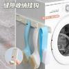 Gancho retráctil extraíble para huecos, gancho para colgar en la pared sin perforaciones, estante de cocina, gancho pequeño, pasta para inodoro