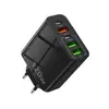 Cargador de 120W 3 USB + 2 PD 48W Cabezal de Carga Adaptador de 5V3A Cargador de Energía de 120 Vatios