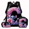 Entrega en stock, mochila de Stitch más vendida en Amazon para estudiantes de primaria y secundaria, bolsa escolar de anime ligera y duradera