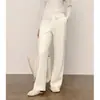 Mai* Pedido2026 Estilo Nuevo de Otoño Pantalones Deportivos Rectos Adelgazantes para la Cintura Pantalones Casuales para Mujer Pantalones de Pierna Ancha Modernos