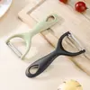 Descascador de Plástico Multifuncional, Descascador de Batata de Aço Inoxidável, Raspador, Descascador Doméstico de Frutas e Legumes para Cozinha