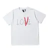 Atacado Wang Yibo com manga curta única atrás grande v refletivo hot drill diabo anjo amantes T-shirt solta