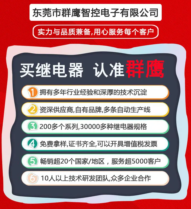 买继电器，认准群鹰2