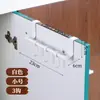 Colgador de cocina de una barra para toallas, colgador de trapos sin taladro montado en la parte trasera de la puerta del gabinete, barra para toallas para la puerta del gabinete