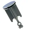 Tapón de Desagüe para Lavabo Estilo Europeo, Accesorios de Desagüe para Lavabo, Tubo de Desagüe con Barra Cruzada para Núcleo Elevador de Lavabo