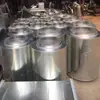 Tubo silenciador industrial silenciador composto atacado chapa galvanizada de aço inoxidável caixa de pressão estática silenciador quadrado redução de ruído