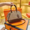 Bolsa Retrô 2026 Nova Moda Europeia e Americana Bolsa de Mão Estampada Versátil Grande Capacidade Bolsa Concha Bolsa de Ombro Único Transversal