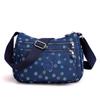 Bolso Cuadrado Pequeño Estampado Estilo Coreano Moderno Repelente al Agua Simple Chic Bolso de Hombro Gran Capacidad Bolso Cruzado para Madre de Mediana Edad