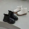 Botas Martin de caña corta para niños 2025 otoño e invierno nuevas botas cortas botas de princesa moda caña corta versátil estilo extranjero Botas Chelsea