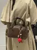 Diseño Estilo Coreano Bolso de Negocios Nuevo Otoño/Invierno de Este Año Gran Capacidad Moderno Versátil Bolso de Mano Texturizado Bolso de Hombro Cruzado