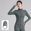 Jaqueta de Yoga Feminina, Jaqueta Fitness de Manga Longa Slim-Fit de Secagem Rápida para Corrida e Treinamento de Pilates