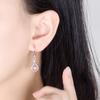 TikTok Bolsas de Dinero de Mano Rápidas Estilo País Pendientes de Bolsa de la Suerte Pendientes de Moda para Mujer Pendientes de Longitud Media Chapados en Plata Pendientes de Princesa Mori