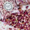 Confeti Popular de Rosas para Bodas, Pétalos Reales, Confeti Natural, Pétalos de Rosa de Flores Secas para Decoración de Fiestas