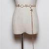 Cadena de cintura con forma de estrella para mujer, cinturón de falda de uniforme jk a juego, cadena de pantalones de metal, estilo Harajuku coreano, cinturón de falda de moda