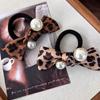 Vintage Leopardo Lazo Lazo para el Cabello Dulce Moda Tamaño Perla Cuerda para el Cabello Popular en Internet Accesorios para el Cabello Elegante Cuerda para el Cabello